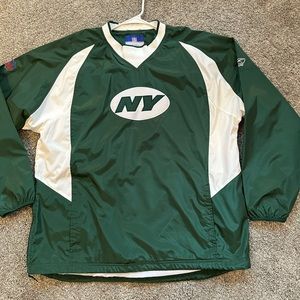 New York Jets NFL Men’s Vintage Windbreaker Size XL